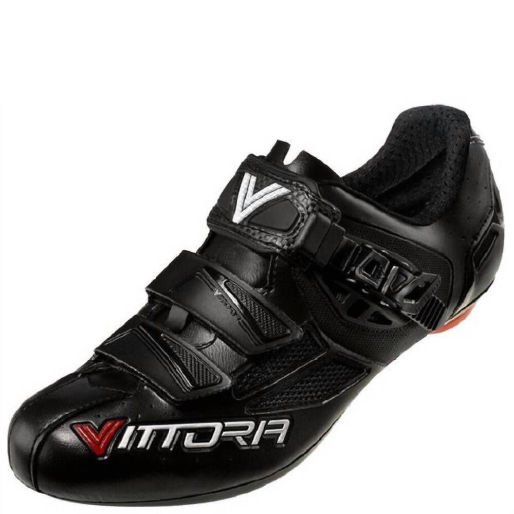 NEW VITTORIA unisex speed road cycling shoes in black